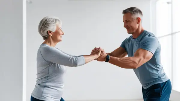 Silhouette harmonieuse et coaching sportif