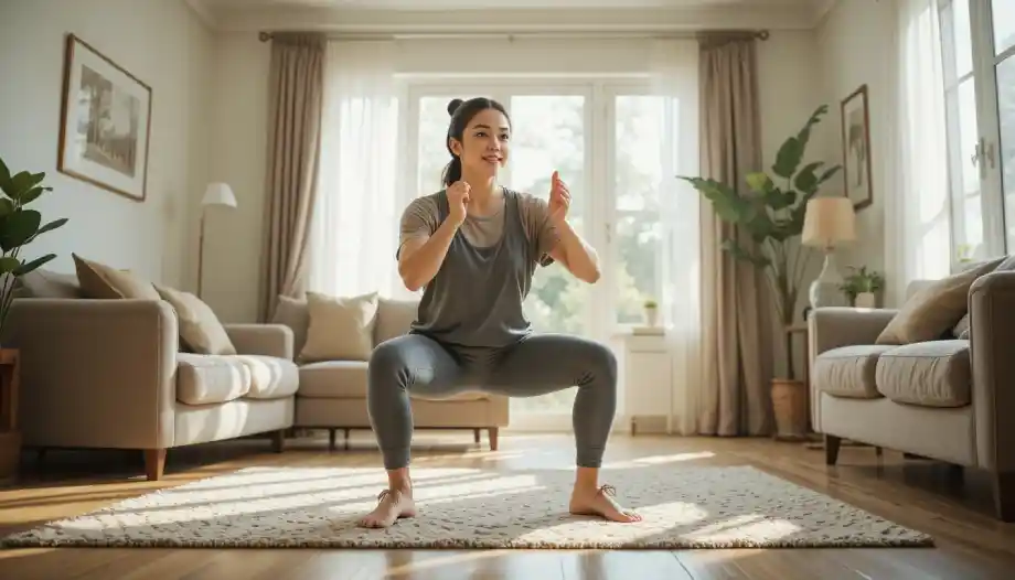 Exercices faciles à faire à la maison