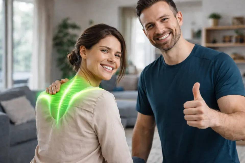 Trapèzes tendus au bureau : 8 min d’exercices sans matériel