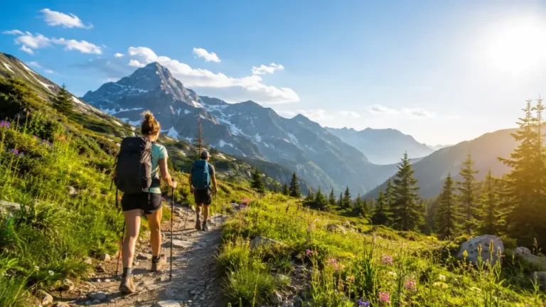 Randonnée sportive en été : le sport plein air idéal en juillet
